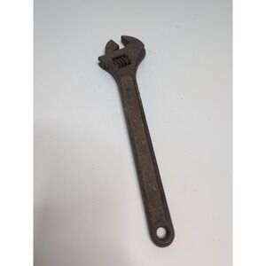 Vintage Diamond Calk Horseshoe Co. Diamalloy 15" Adjustable Wrench USA
